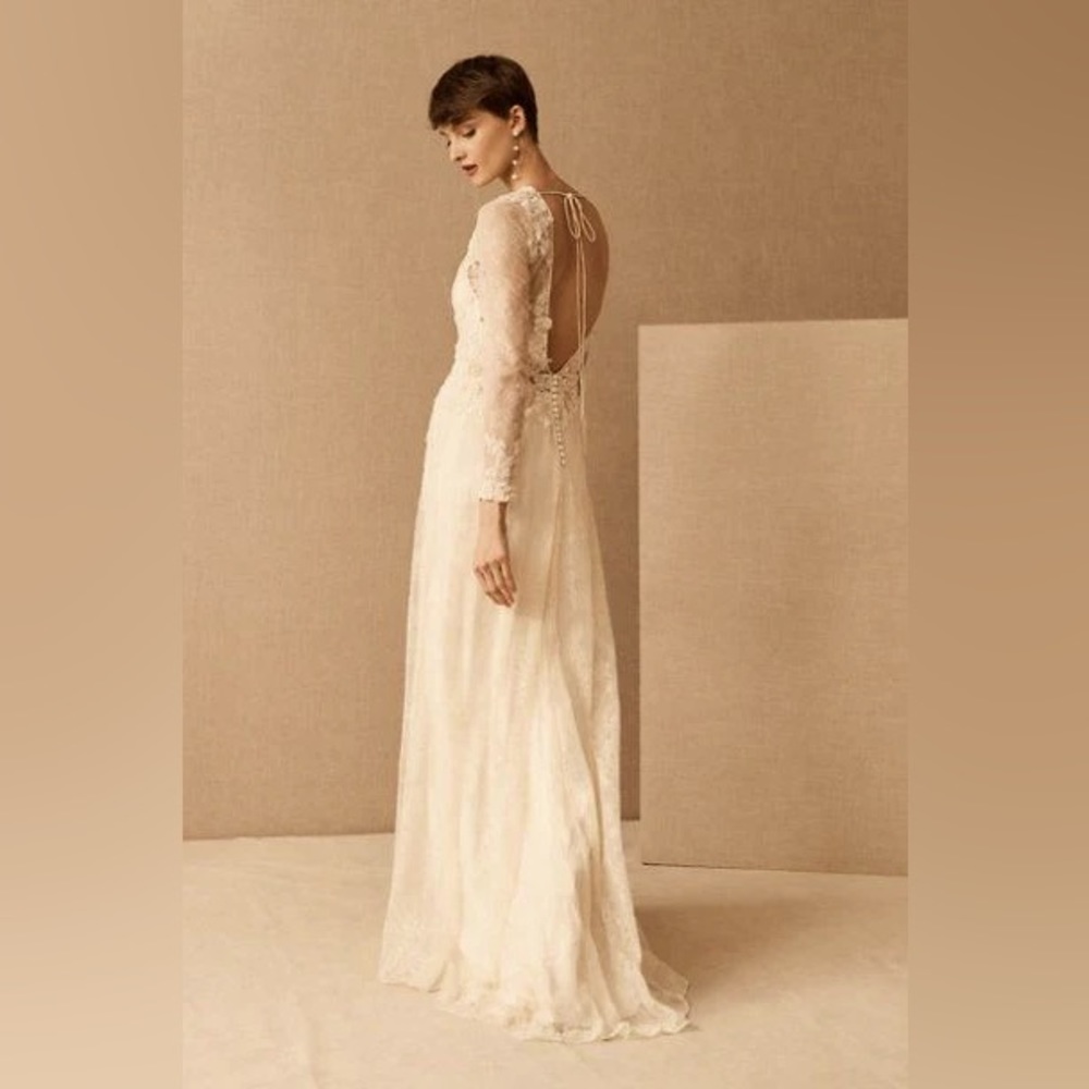 Jenny Yoo for Anthropologie Beaded Lace wedding overdress